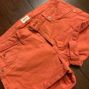 28 Hudson shorts dark peach